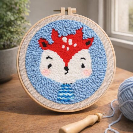 Punch Needle Petit Renne