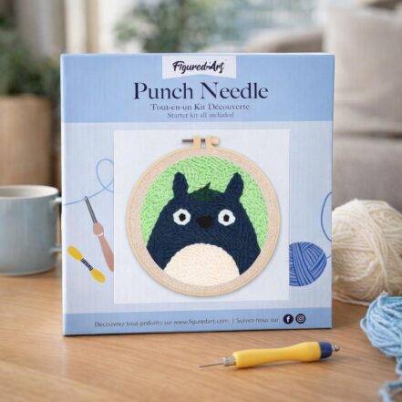 Punch Needle Tête de Chinchilla