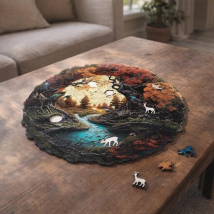 Puzzle en Bois Adulte - La Grande Vague de Kanagawa par Hokusai
