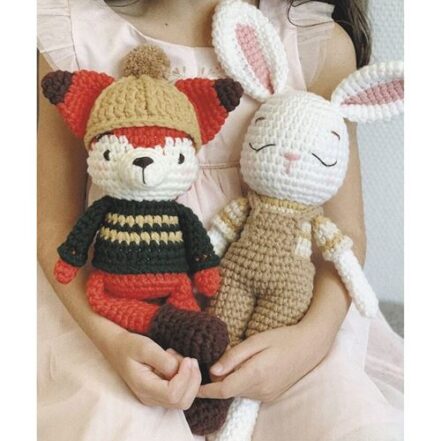 Kit DIY crochet Amigurumi - Renard