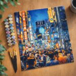 Tokyo Shibuya - Toile roulée