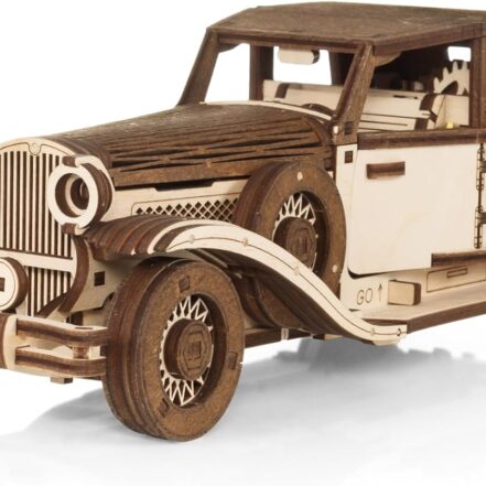 Ferdinand Retro Car- Puzzle 3D en Bois
