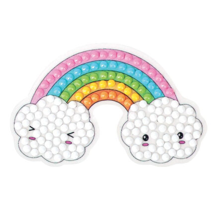 Kit DIY diamant mosaïque Arc-en-ciel à coller