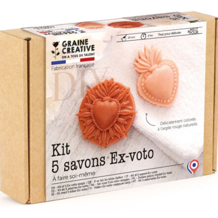Kit DIY savons Ex-Voto à créer et personnaliser