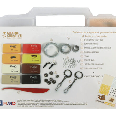 Kit Fimo Rilakkuma pour créer figurines et accessoires