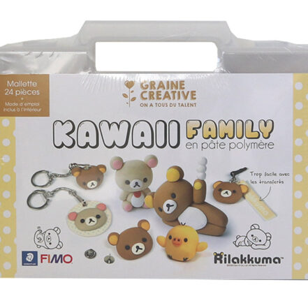Kit Fimo Rilakkuma pour créer figurines et accessoires