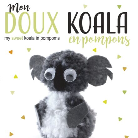 Kit pompon koala facile à créer en famille