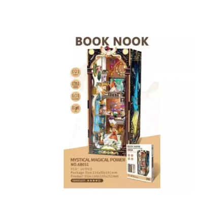 Book Nook Cabinet Mystique, décor à monter pièce par pièce