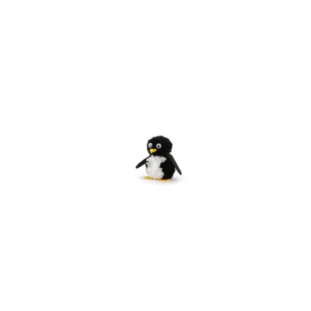 Kit pompon pingouin enfant, facile et prêt à créer
