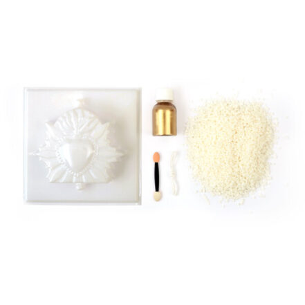 Kit DIY bougie Ex-Voto à mouler et dorer soi-même