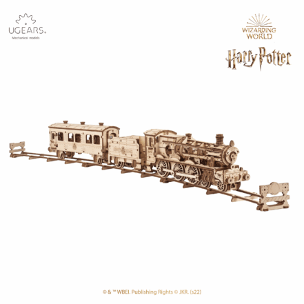 Poudlard Express — Puzzle 3D bois mécanique Harry Potter Ugears