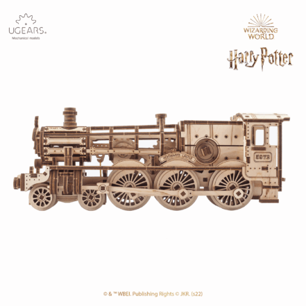 Poudlard Express — Puzzle 3D bois mécanique Harry Potter Ugears