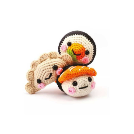 Kit crochet sushis amigurumi pour débuter en douceur