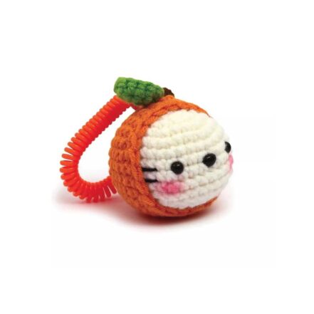 Kit amigurumi facile Clémentine porte-clés kawaii