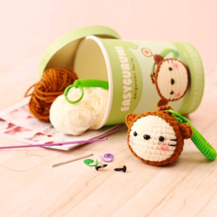 Kit crochet Easygurumi Ourson, mini amigurumi facile