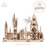 Château de Poudlard — Puzzle 3D en bois Harry Potter Ugears