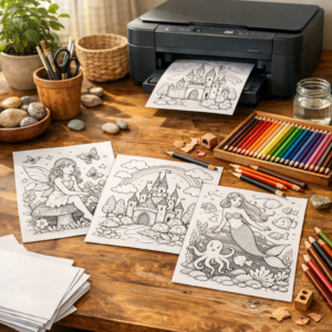 Coloriage à imprimer PDF gratuit : guide pratique