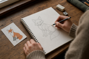 Modèles de dessin faciles pour débuter au crayon