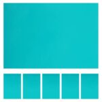 Lot de 6 blocs de gravure en PVC souple pour linogravure